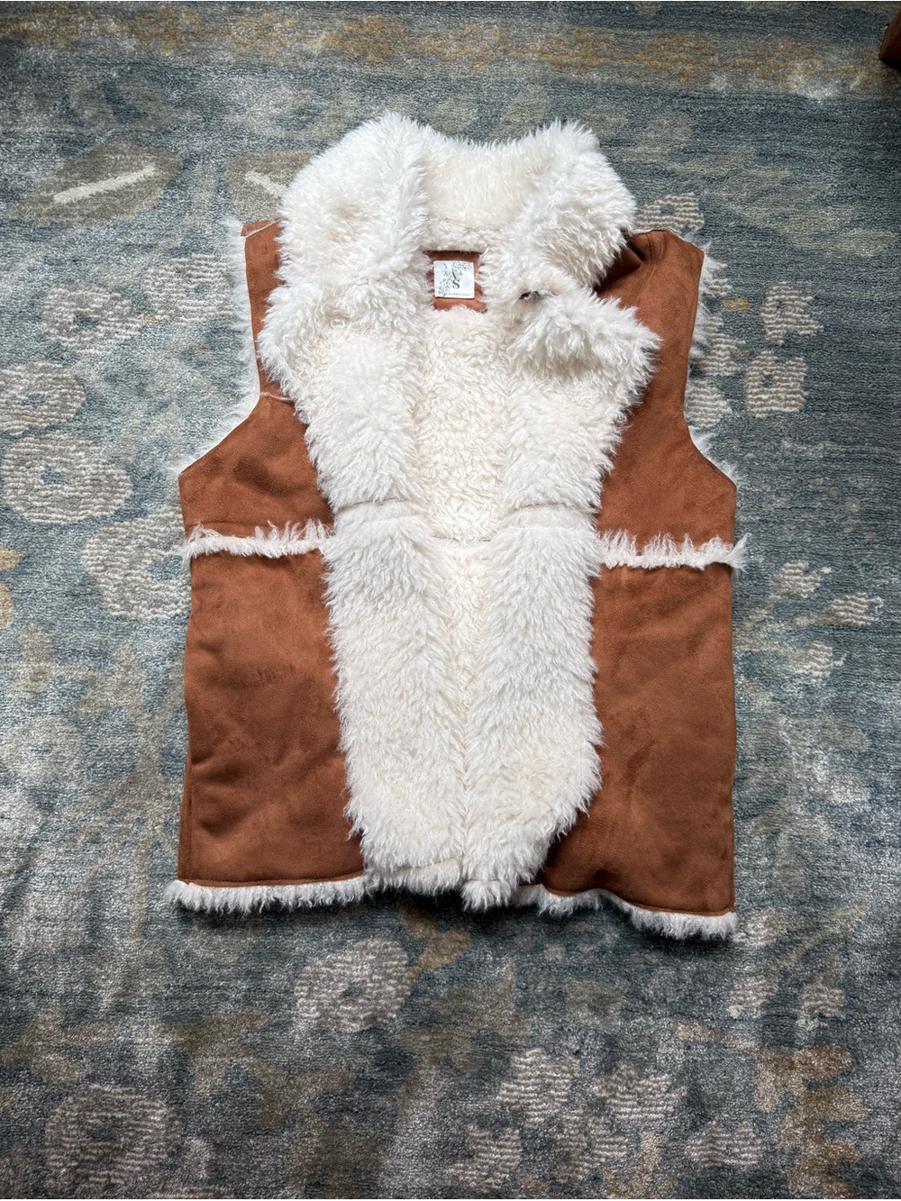 Altar’d State Carter Suede Fur Vest